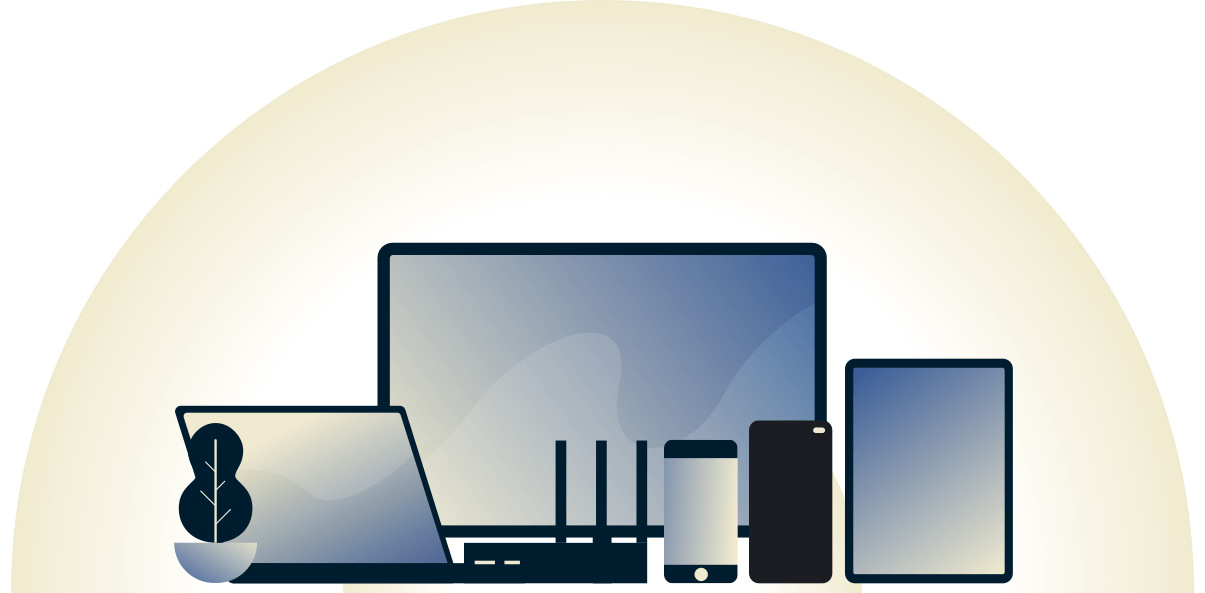 ExpressVPNのアプリをダウンロード。